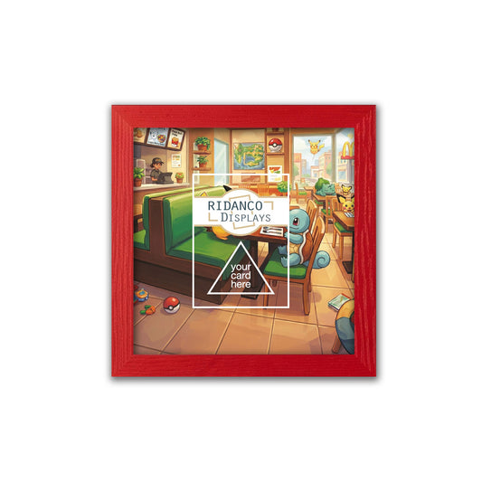 Mcdonalds Pikachu Extended Raw Card Frame | 20mm 'Showpiece Raw'
