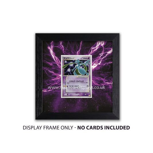 Mewtwo Gold Star Raw Card Frame | 20mm 'Showpiece Raw'