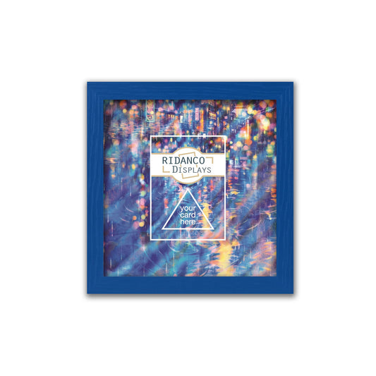 Poliwhirl 151 Raw Card Frame | 20mm 'Showpiece Raw'