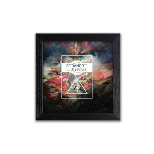 Reshiram Ex White Flare Raw Card Frame | 20mm 'Showpiece Raw'