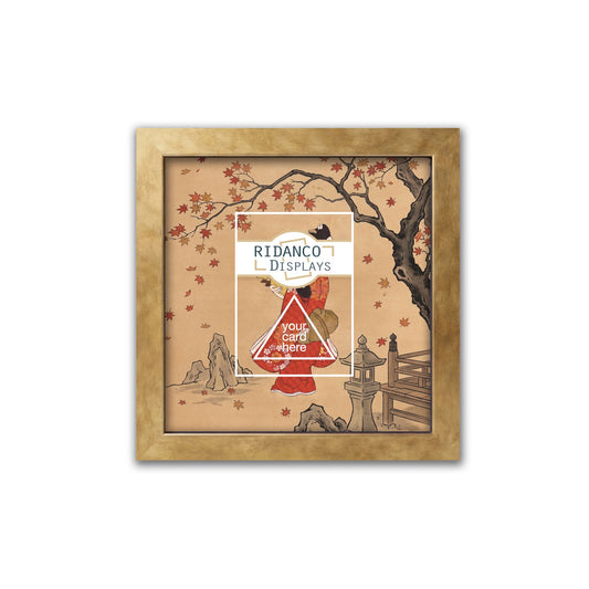 Stamp Box Pikachu Raw Card Frame | 20mm 'Showpiece Raw'