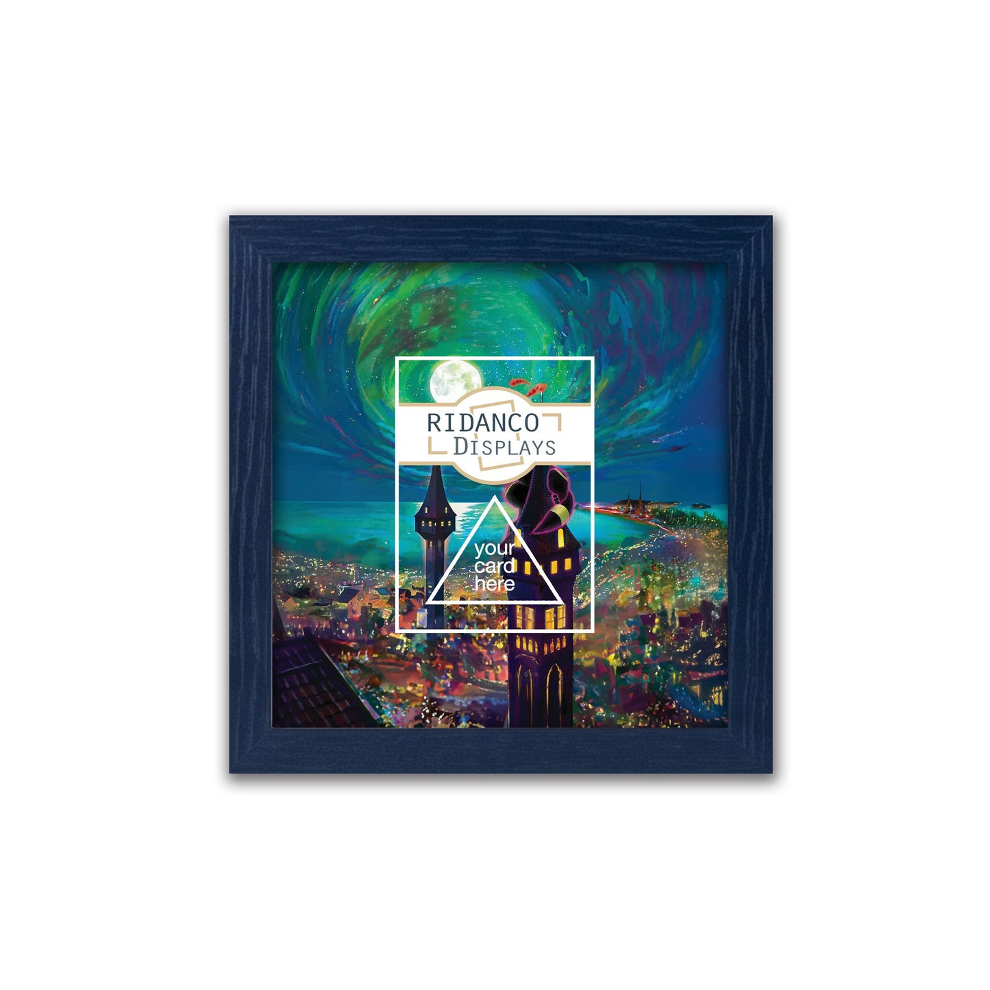 Umbreon Vmax Moonbreon Raw Card Frame | 20mm 'Showpiece Raw'