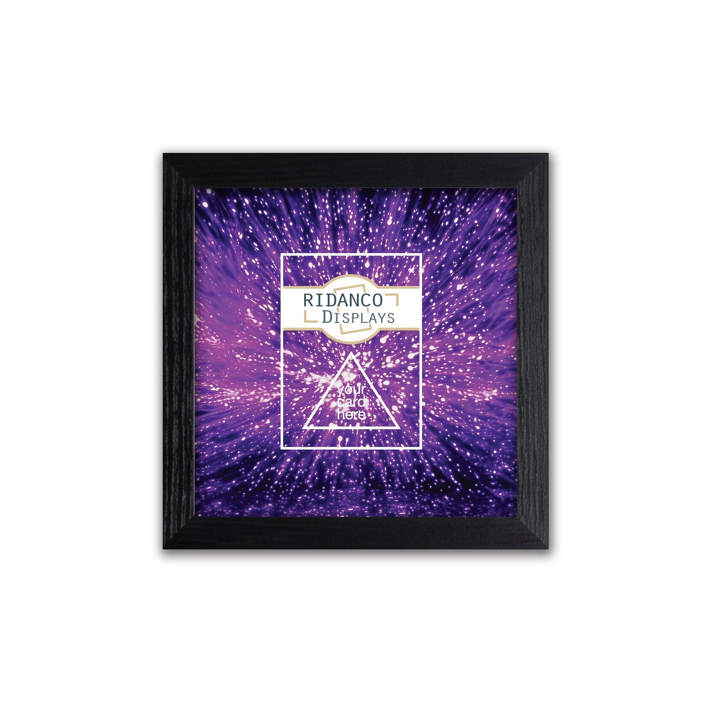 Web Gengar Raw Card Frame | 20mm 'Showpiece Raw'