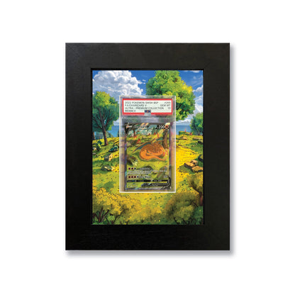 Charizard V 260 UPC Print 1 Graded Card Slab Frame | 33x30mm 'Showpiece'