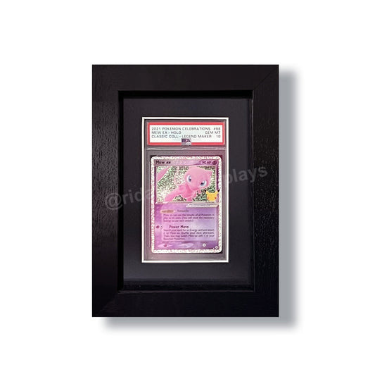 1 Graded Trading Card Slab Frame | Black, 22x22mm