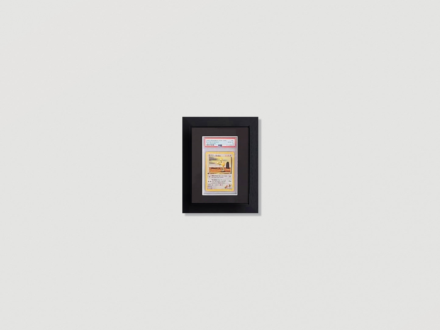 1 Graded Card Slab Frame | Black, 22x22mm (Economy Version)