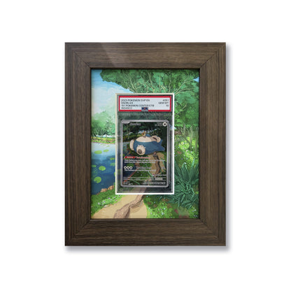 Snorlax 151 Print 1 Graded Card Slab Frame | 33x30mm 'Showpiece' Ridanco Displays Snorlax 151 Print 1 Graded Card Slab Frame | 33x30mm 'Showpiece' Ridanco Displays