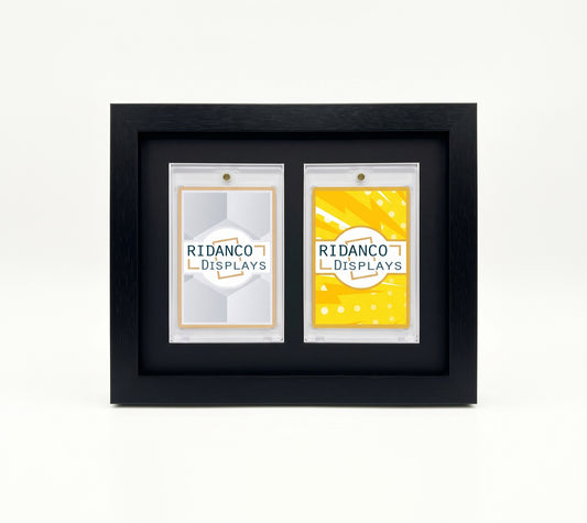 2 (1x2 Layout) Magnetic (One-Touch) Cases Frame | Black