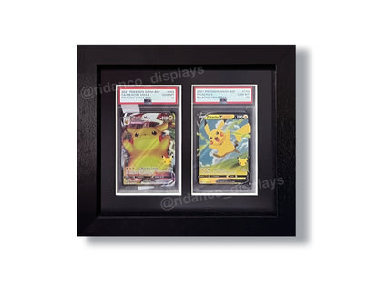 2 Graded Card Slab Frame | Black, 39x29mm