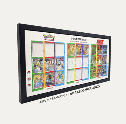 Pokemon First Partner Print 27 Starters Raw Card Frame