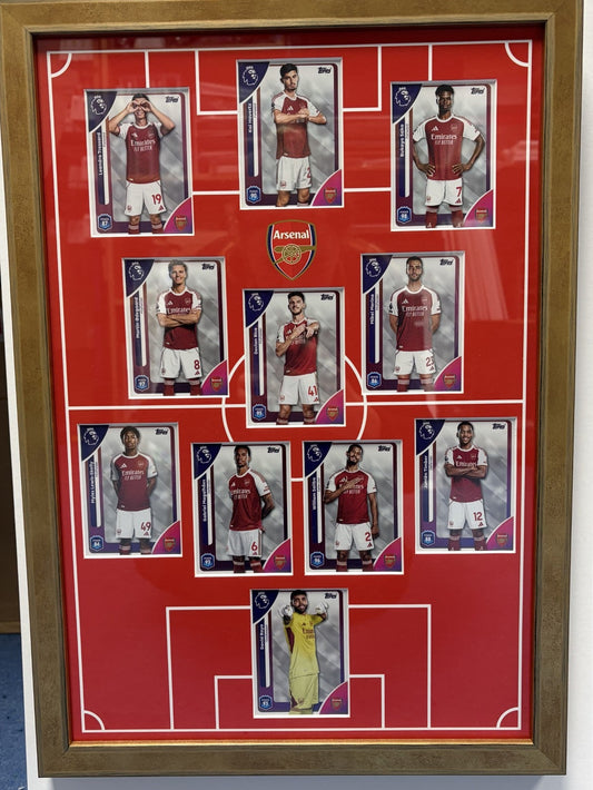 That Team From North London | Printed | 11 Raw Card Frame| Ready to Hang (1/1)