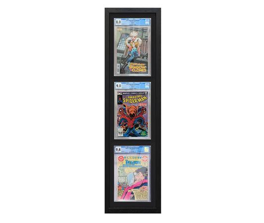 3 (3x1) CGC Graded Comic Book Frame | Black (Quote request)