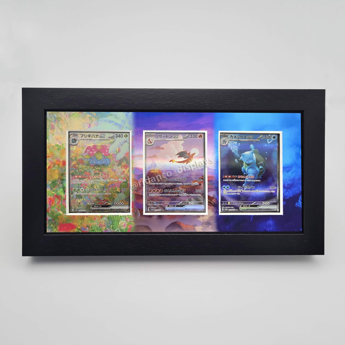 Pokemon 3 Final Evo 151 Print Raw Card Frame