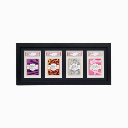4 (1x4) Graded Card Slab Frame | Black | Ridanco Core