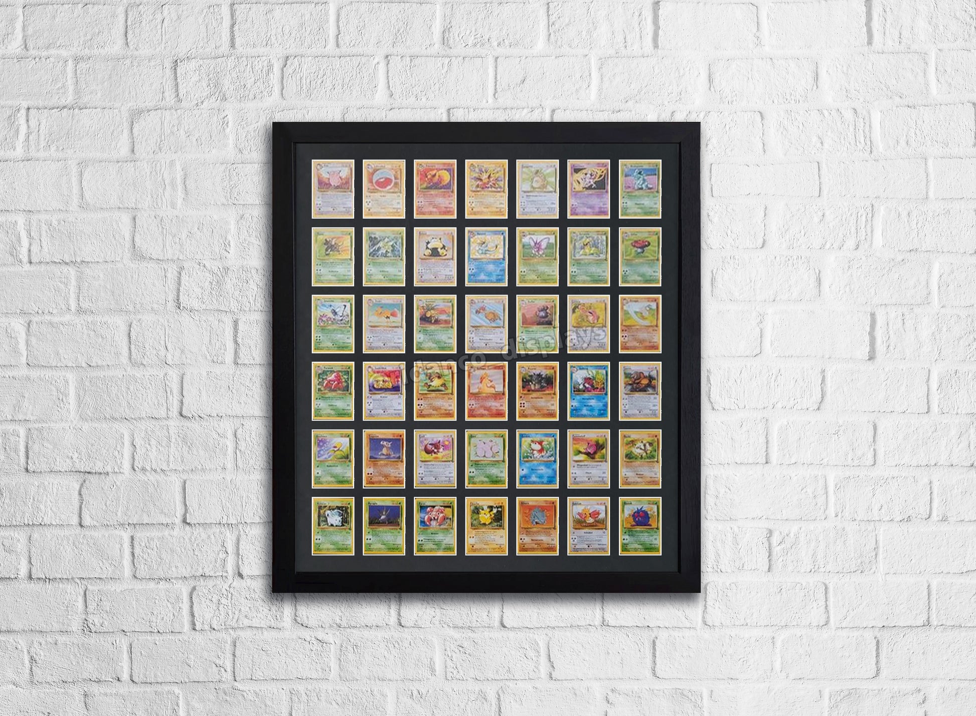 42 Raw Trading Card Display Frame | Black, 39x29mm Ridanco Displays 42 Raw Trading Card Display Frame | Black, 39x29mm Ridanco Displays