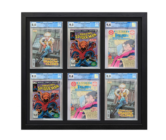 6 CGC Graded Comic Book Frame | Black (Quote request)