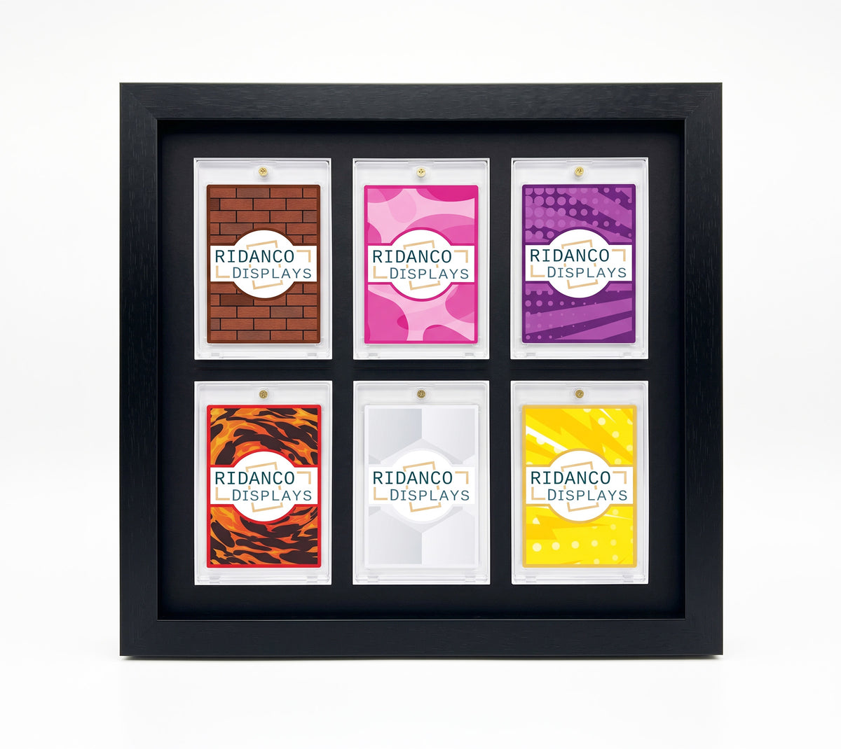 6 Magnetic (One-Touch) Cases Frame | Black
