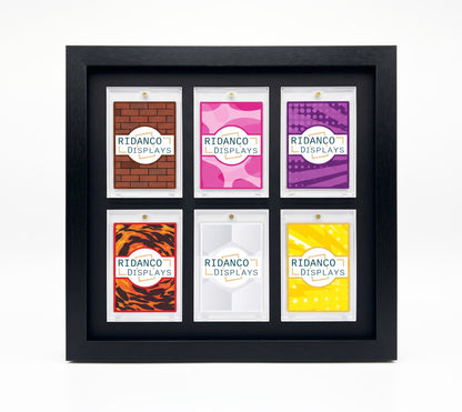 6 Magnetic (One-Touch) Cases Frame | Black