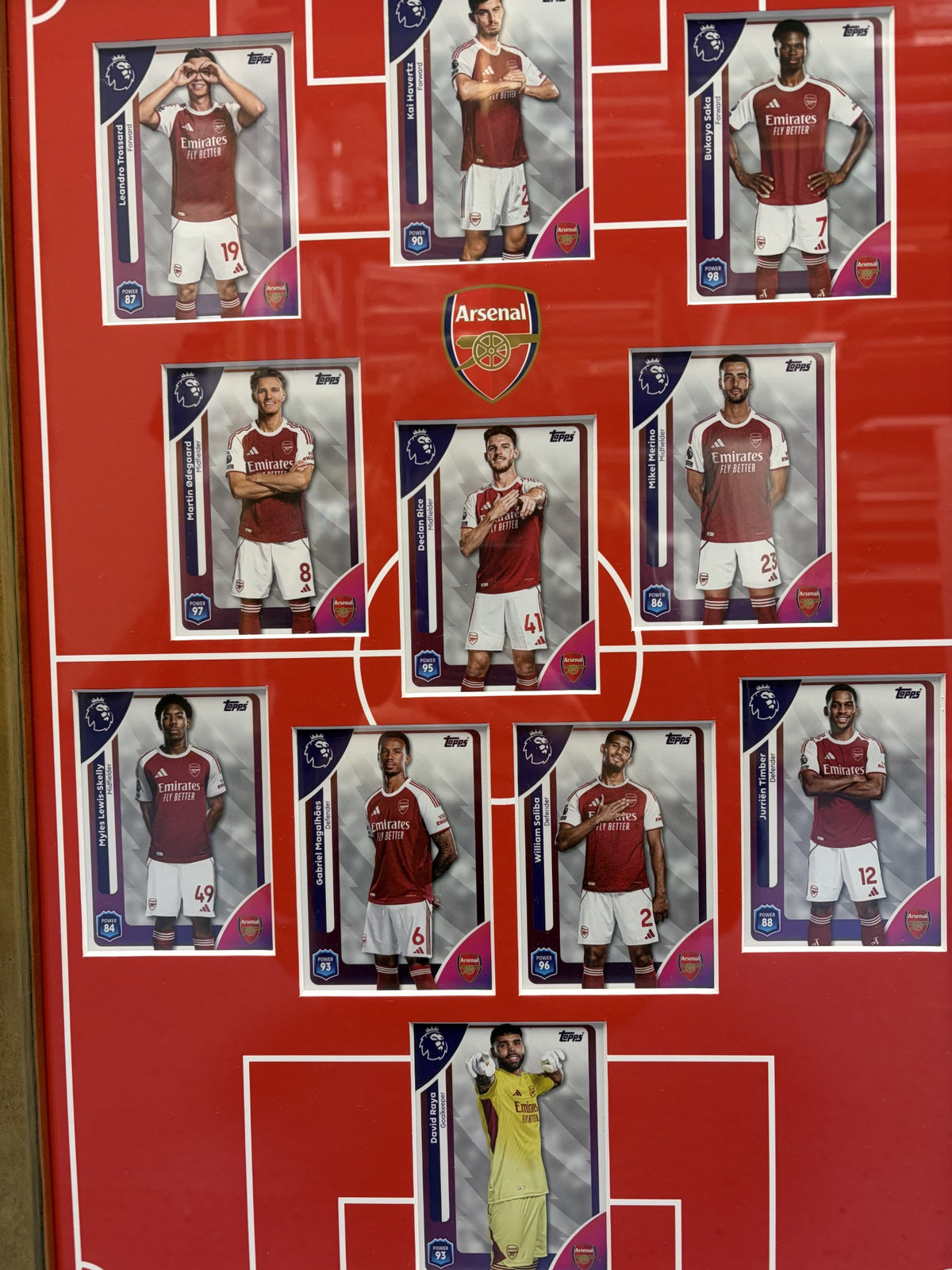 That Team From North London | Printed | 11 Raw Card Frame| Ready to Hang (1/1)