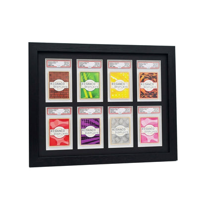 8 Graded Card Slab Frame | Black | Ridanco Core