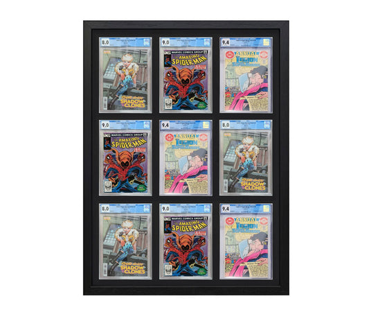9 CGC Graded Comic Book Frame | Black (Quote request)