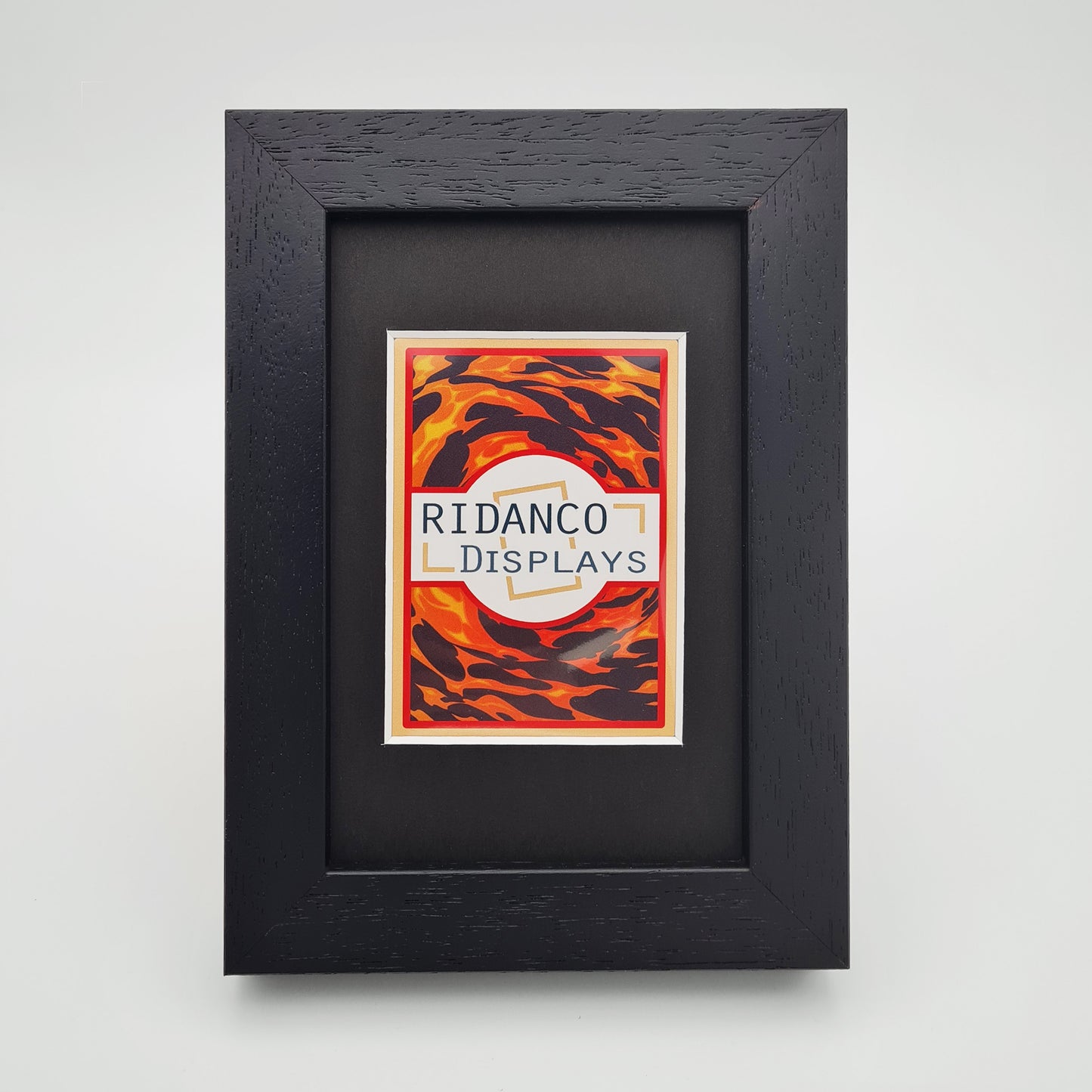 1 Raw Trading Card Display Frame | Black, 22x22mm