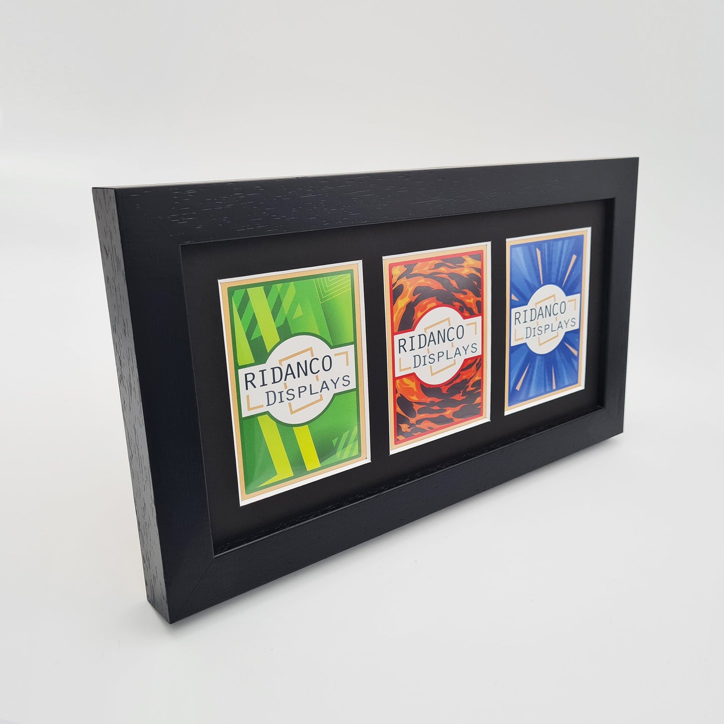 3 Raw Trading Card Display Frame | Black, 22x22mm