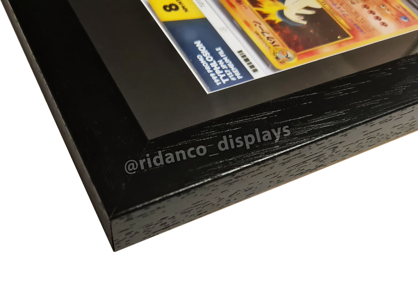 1 Graded Trading Card Slab Frame | Black, 22x22mm