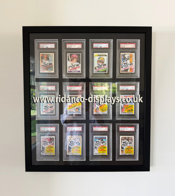 Custom quote 'Old PSA Graded Booster Packs' Display Frame – Ridanco ...