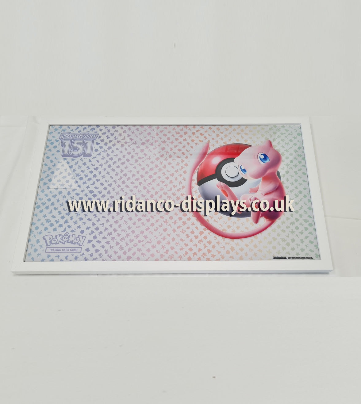 Custom quote 'Card Play Mat' Display Frame