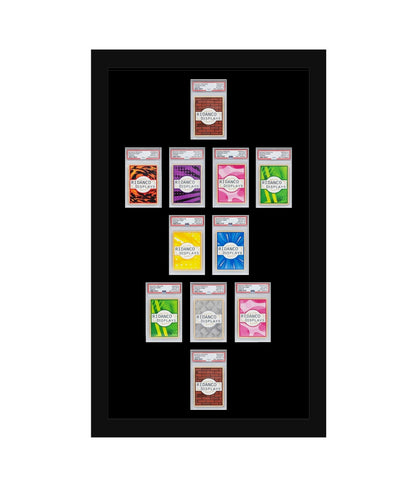 11 (3-2-4-1) Graded Card Football Formation Slab Frame | Plain