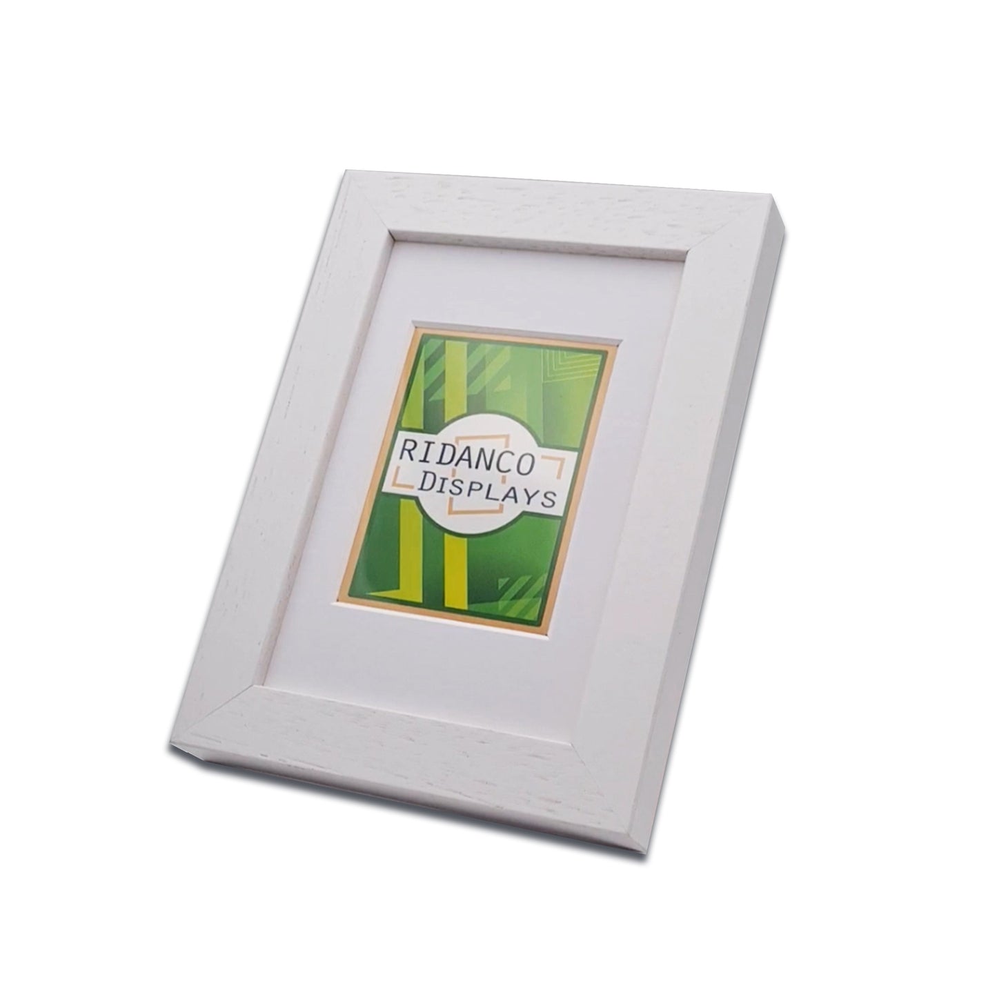 1 Raw Trading Card Display Frame | White, 22x22mm