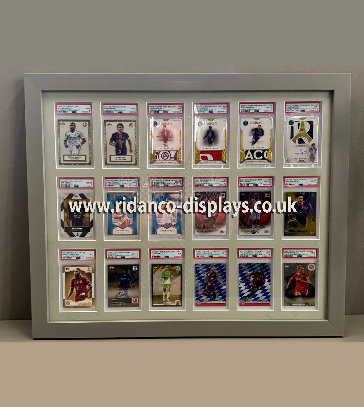 Custom quote 'Deeper/Hybrid depth PSA Slab frames (great for sports)'