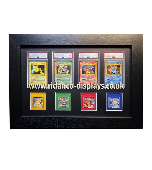Custom quote 'Gameboy Cartridges Frame with or without other media'