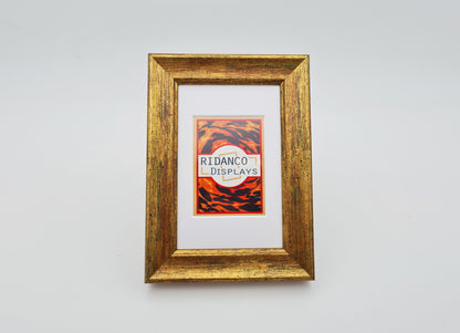 1 Raw Trading Card Display Frame | Gold, 22x22mm