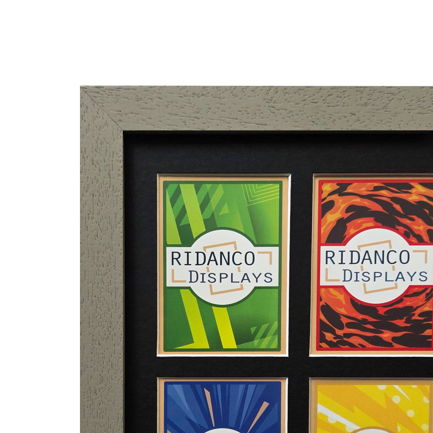 25 Raw Trading Card Display Frame | Grey