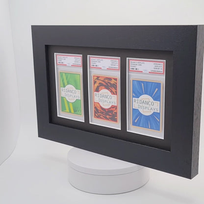 3 Graded Card Slab Frame | Black, 39x29mm