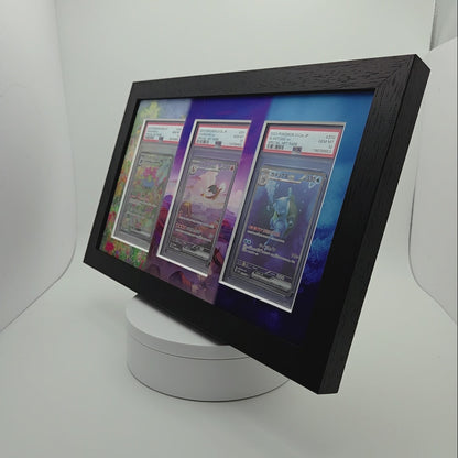 Pokemon 151 Starters Final Evos Print 3 Slab Frame