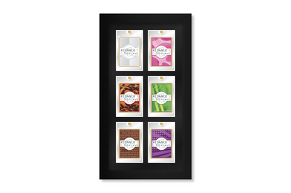 6 (3 rows of 2) Magnetic (One-Touch) Cases Frame | Black