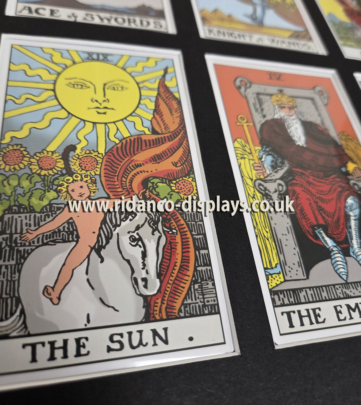 Custom quote 'Tarot Card' Display Frame