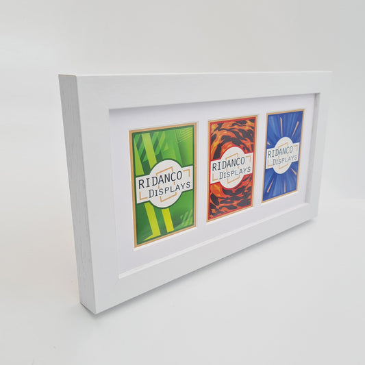 3 Raw Trading Card Display Frame | White, 22x22mm