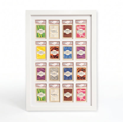 16 Graded Card Slab Frame | White, 39x29mm